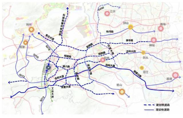  機(jī)場周邊地區(qū)快速路網(wǎng)規(guī)劃